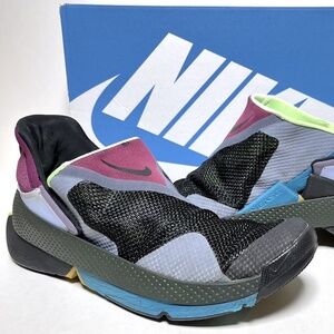 Authentic NIKE GO FLYEASE SNEAKERS MENS 10.5 WOMENS 12 LIME GLOW CW5883 004